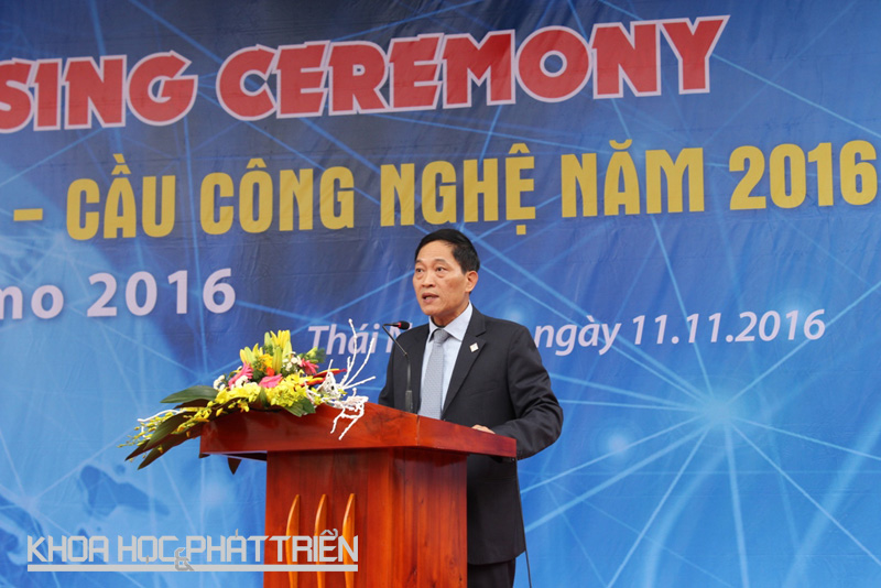 Thứ trưởng Trần Văn Tùng phát biểu tại lễ bế mạc.