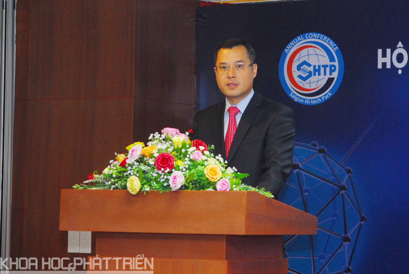 Thứ trưởng Bộ KH&CN Phạm Đại Dương phát biểu tại Hội nghị