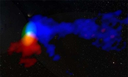 Ngôi sao nguyên thủy TMC1A tạo ra gió xoáy từ đĩa xung quanh. 