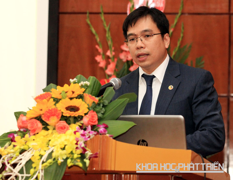 Ông Nguyễn Nam Hải - Phó Tổng cục trưởng báo cáo tại hội nghị tổng kết. Ảnh: Anh Tuấn.