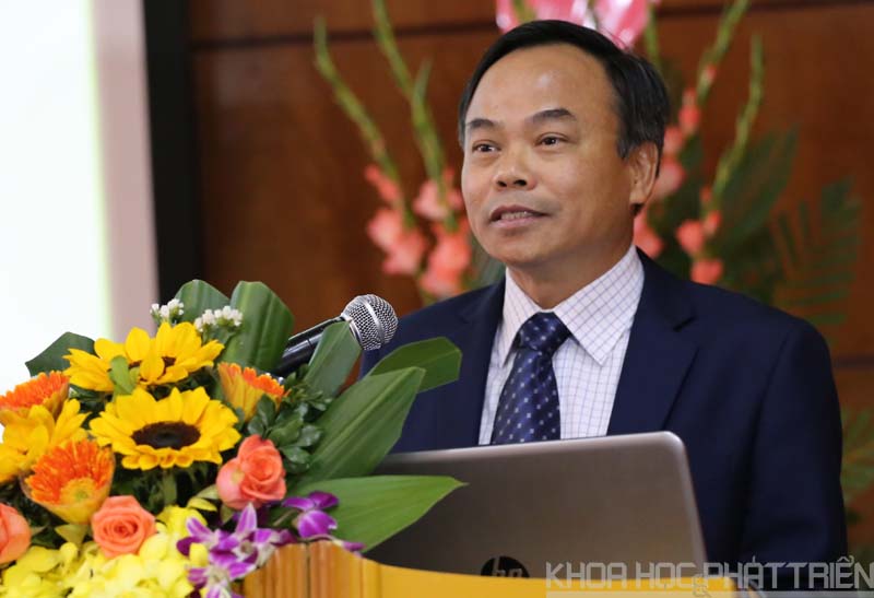 Tổng cục trưởng Tổng cục TCĐLCL phát biểu tiếp thu ý kiến chỉ đạo của Bộ trưởng Chu Ngọc Anh. Ảnh: H. Thủy