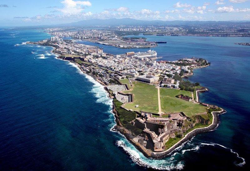 4. Đảo Puerto Rico (vùng lãnh thổ của Mỹ) - dân số: 3.680.772 người.