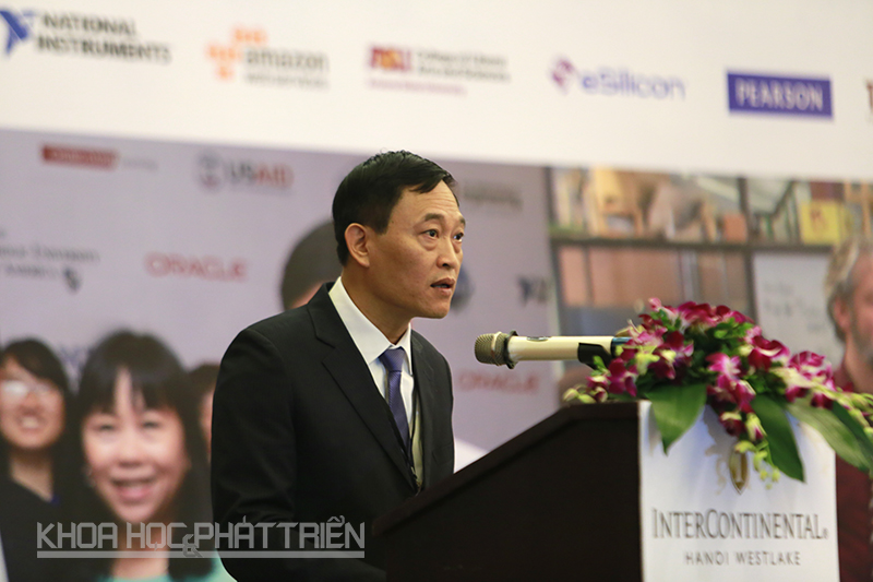 Thứ trưởng Trần Văn Tùng phát biểu tại Hội nghị. Ảnh: Loan Lê