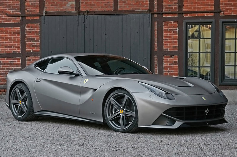 7. Ferrari F12 Berlinetta.