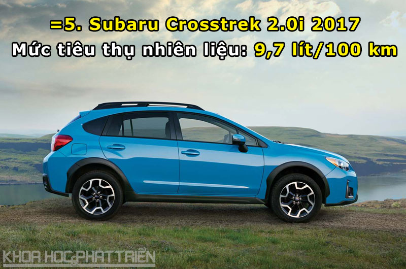 =5. Subaru Crosstrek 2.0i 2017.