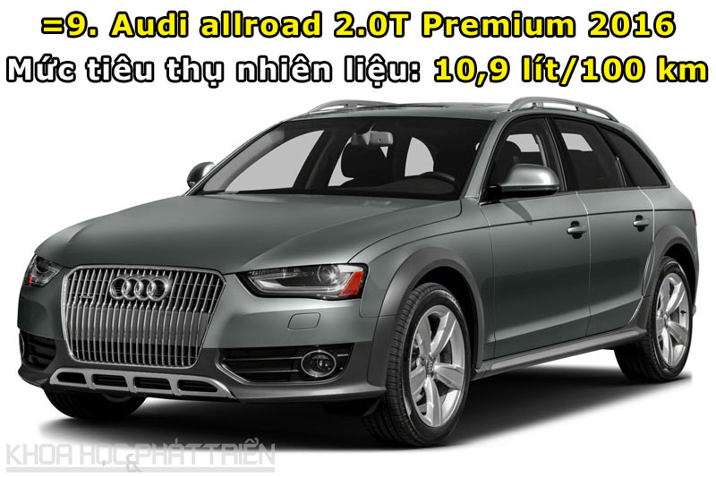 =9. Audi allroad 2.0T Premium 2016.