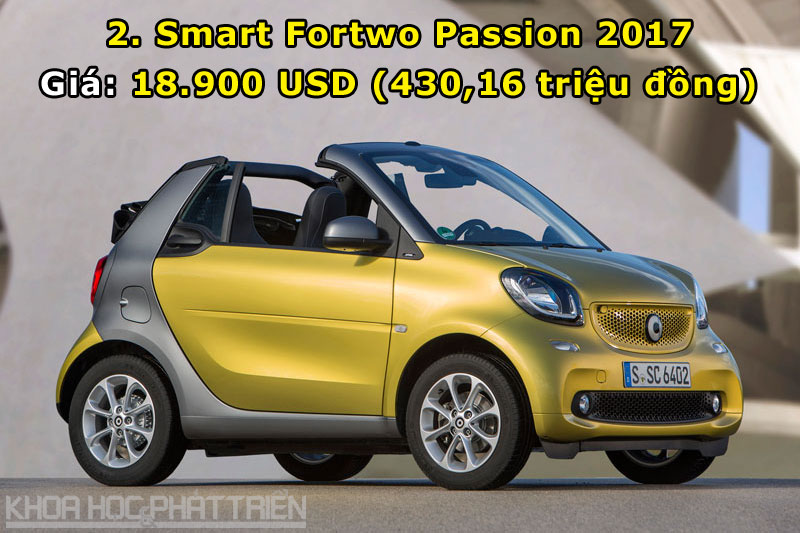 2. Smart Fortwo Passion 2017.