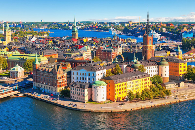 5. Thủ đô Stockholm, Thụy Điển (chi phí bình quân: 163,53 USD/đêm - tương đương 3,72 triệu đồng).