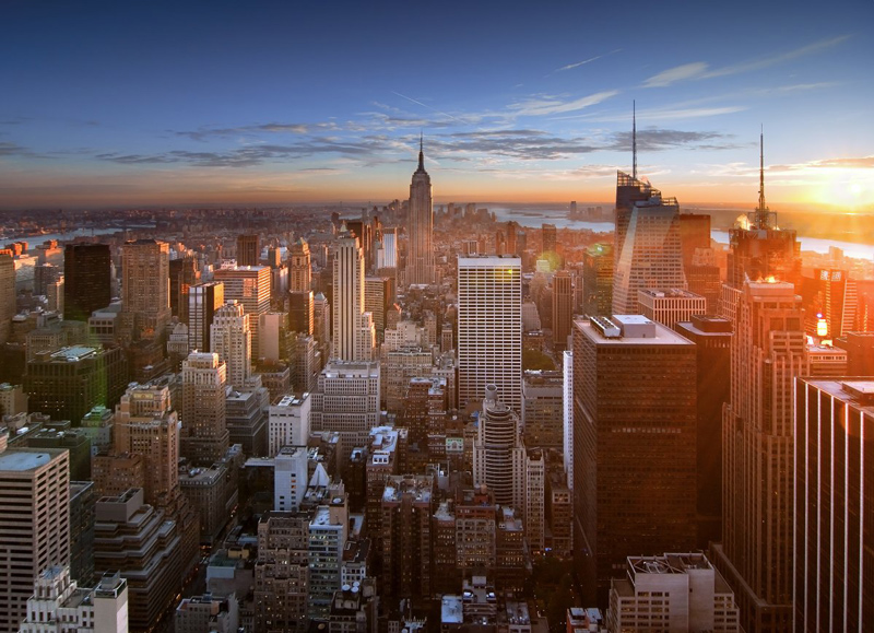 2. Thành phố New York, Mỹ (chi phí bình quân: 196,14 USD/đêm - tương đương 4,46 triệu đồng).