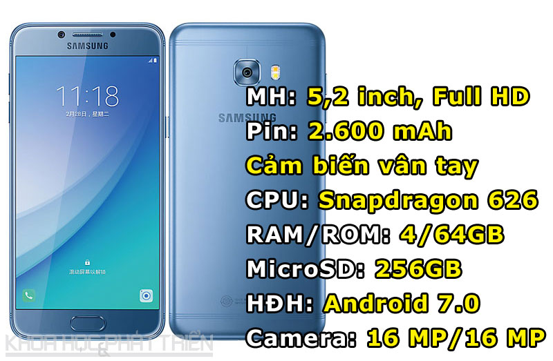 Samsung Galaxy C5 Pro.