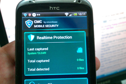 CMC Infosec cũng phát triển nhiều phần mềm bảo mật dành cho điện thoại di động.