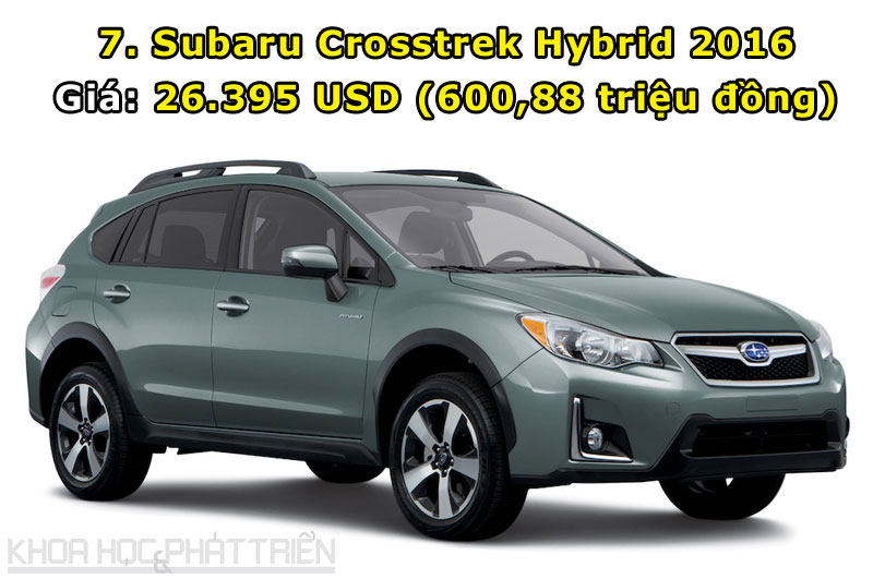 7. Subaru Crosstrek Hybrid 2016 phiên bản cơ sở.