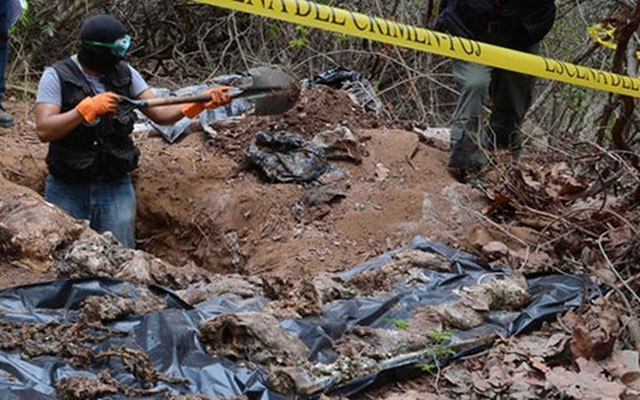 Một ngôi mộ tập thể được phát hiện ở Veracruz (Ảnh: Farsnews).
