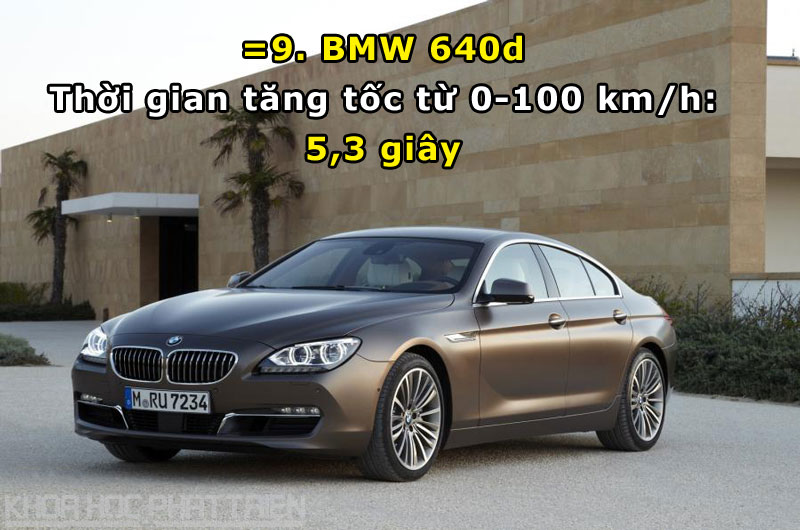 =9. BMW 640d.