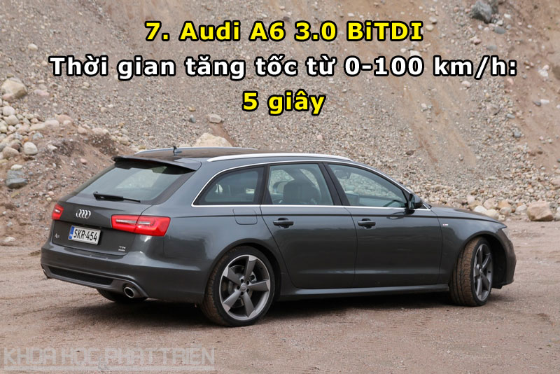 7. Audi A6 3.0 BiTDI.