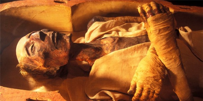 Quy trình ướp xác của người Ai Cập cổ đại được đánh giá là khá rùng rợn. 