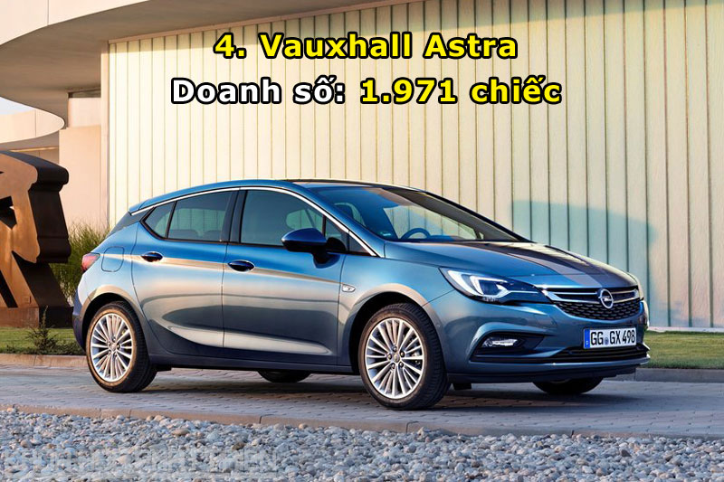 4. Vauxhall Astra.