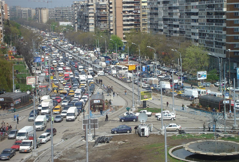5. Thủ đô Bucharest, Romania - tỷ lệ tắc nghẽn: 50%.