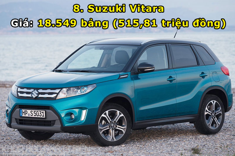 8. Suzuki Vitara