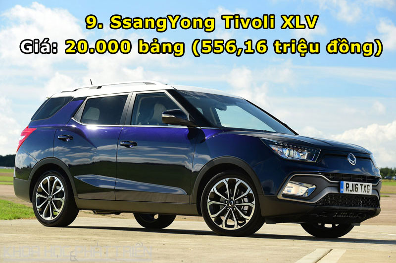 9. SsangYong Tivoli XLV.