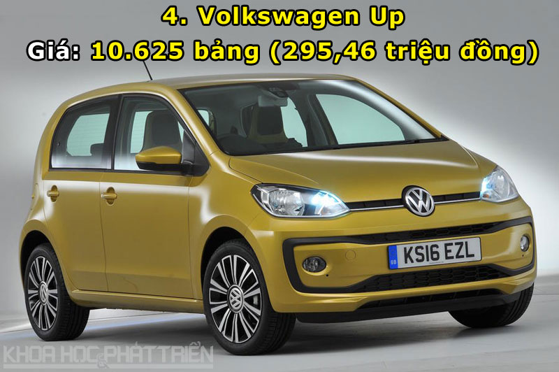 4. Volkswagen Up. 
