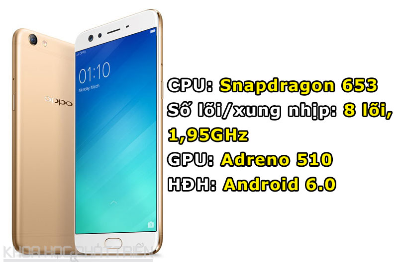 Tuy chạy hệ điều hành Android 6.0 Marshmallow nhưng Oppo F3 Plus được tuỳ biến trên giao diện ColorOS 3.0.