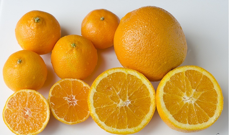 Cam có chứa rất nhiều Vitamin C.