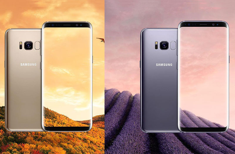 Hình ảnh rò rỉ của Samsung Galaxy S8 và Galaxy S8 Plus.