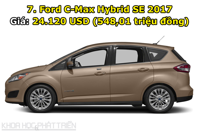 7. Ford C-Max Hybrid SE 2017.