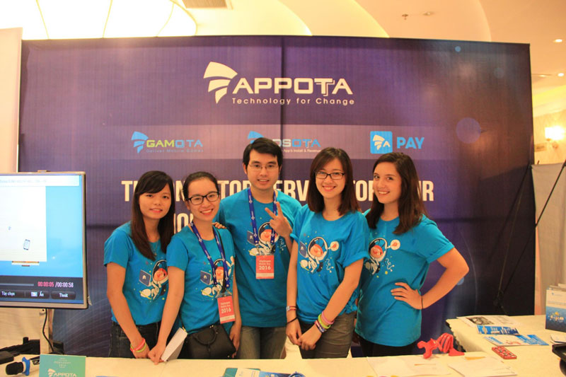 Appota luôn được coi là một start-up trẻ trung, năng động.