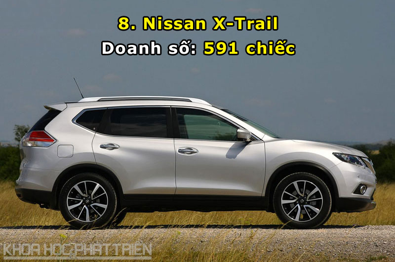 8. Nissan X-Trail.