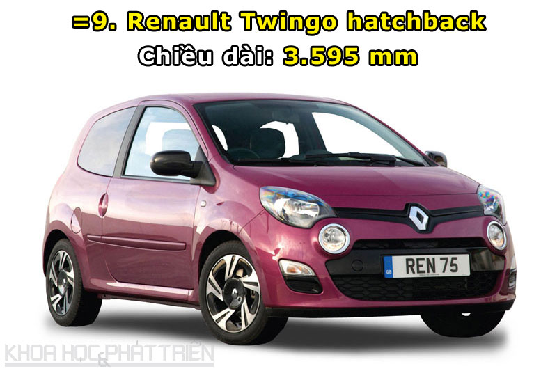 =9. Renault Twingo hatchback.