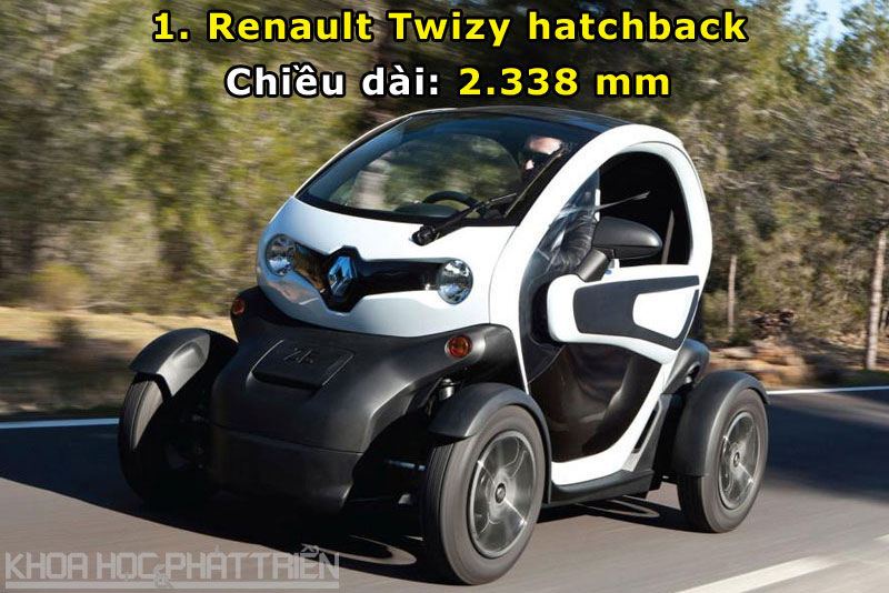 1. Renault Twizy hatchback.