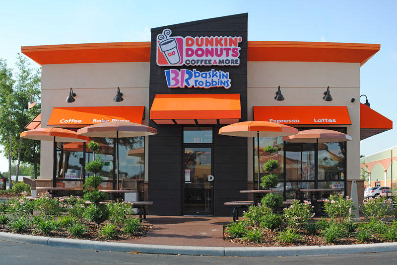 7. Dunkin’ Donuts (Mỹ) - số cửa hàng: 11.300.