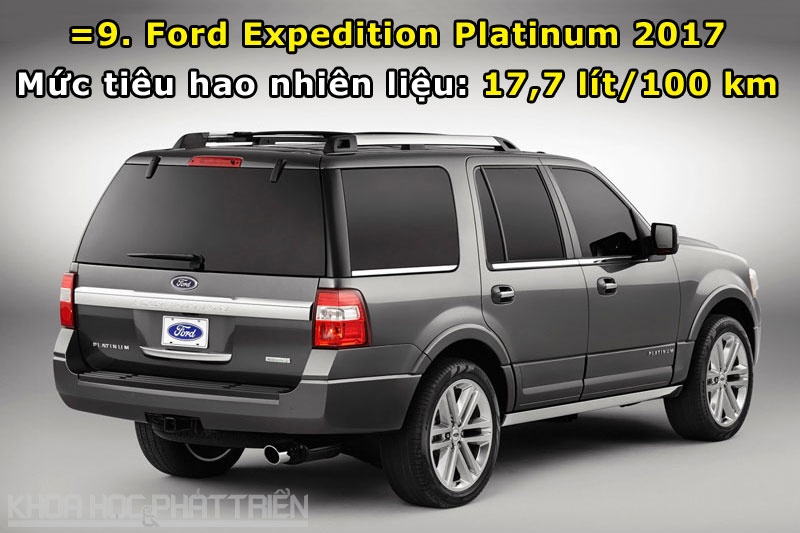 =9. Ford Expedition Platinum 2017.