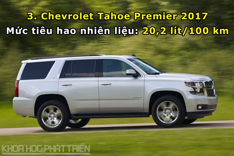 3. Chevrolet Tahoe Premier 2017.