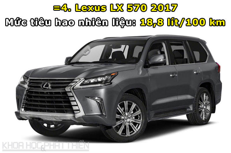 =4. Lexus LX 570 2017.