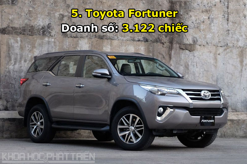 5. Toyota Fortuner.