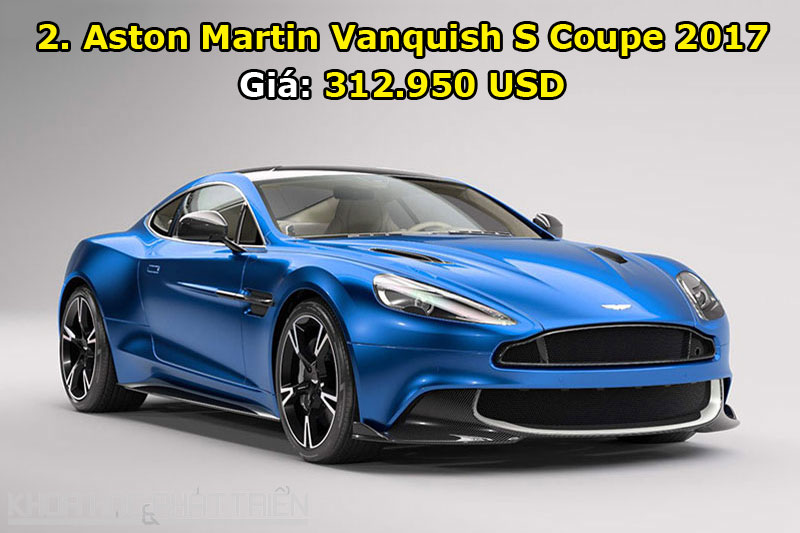 2. Aston Martin Vanquish S Coupe 2017.