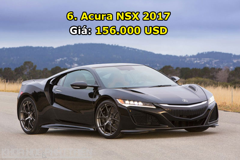 6. Acura NSX 2017.