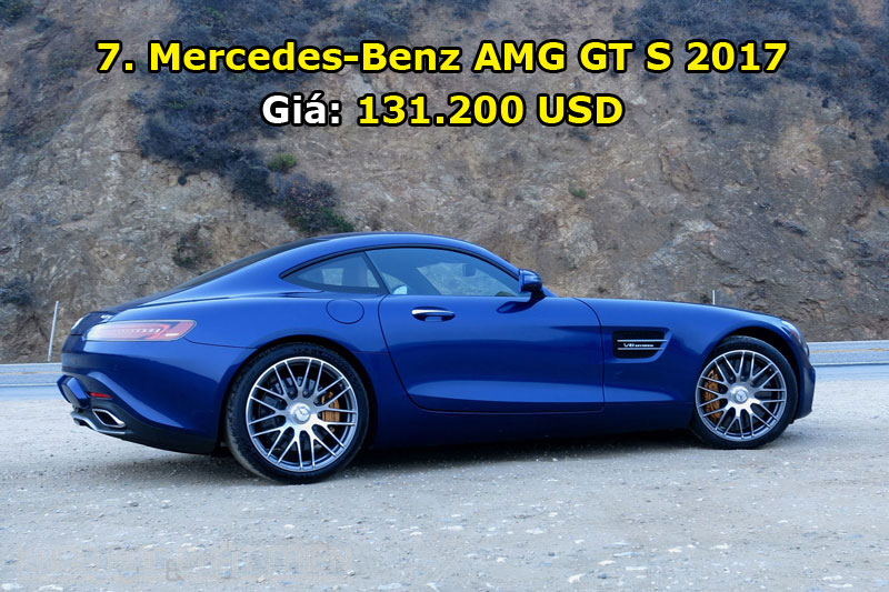 7. Mercedes-Benz AMG GT S 2017.