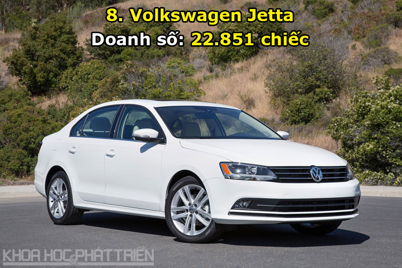 8. Volkswagen Jetta.