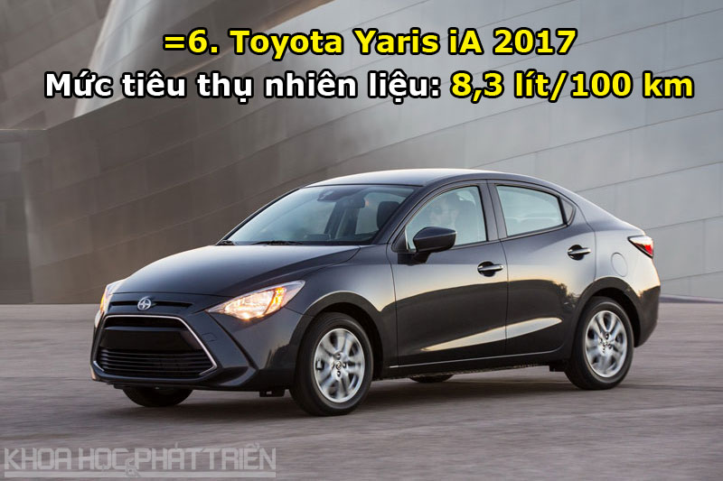 =6. Toyota Yaris iA 2017.
