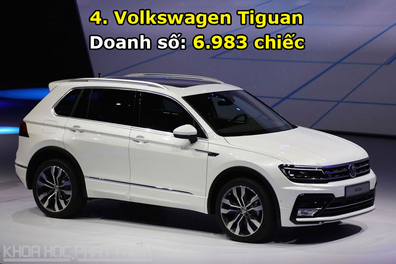 4. Volkswagen Tiguan.