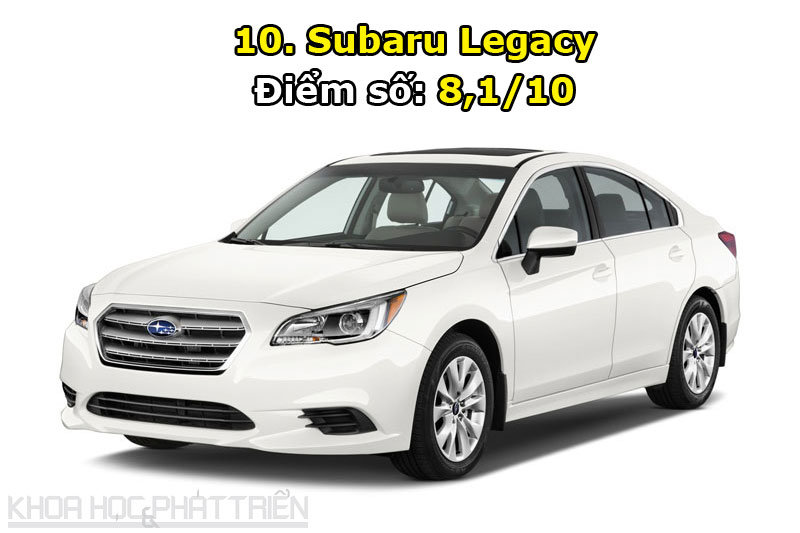 10. Subaru Legacy.
