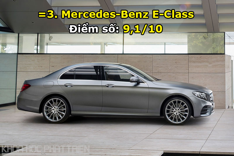 =3. Mercedes-Benz E-Class.