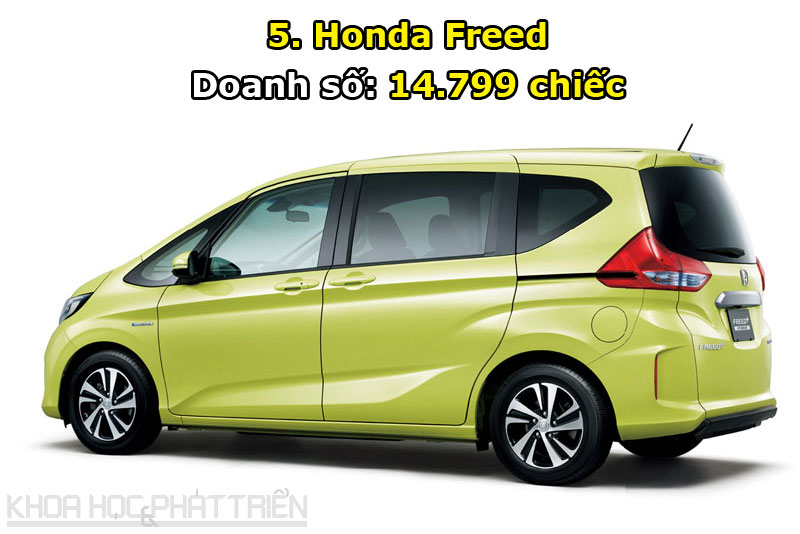 5. Honda Freed.