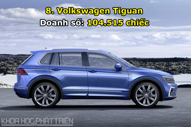 8. Volkswagen Tiguan.