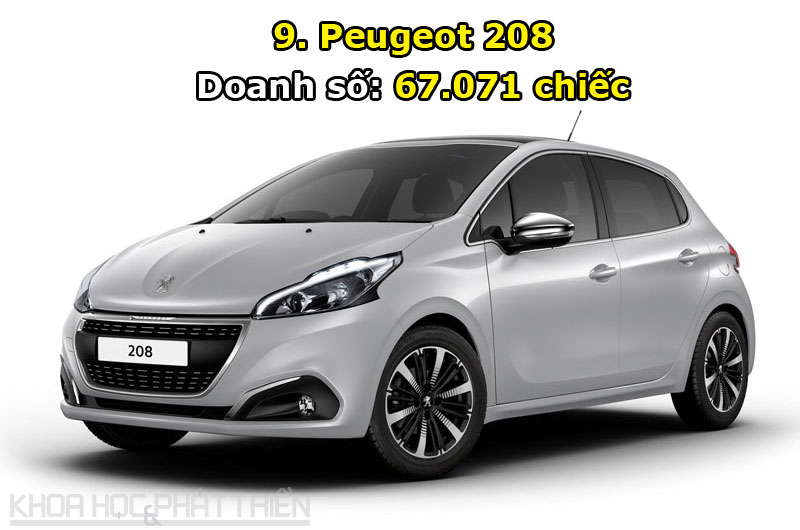 9. Peugeot 208.