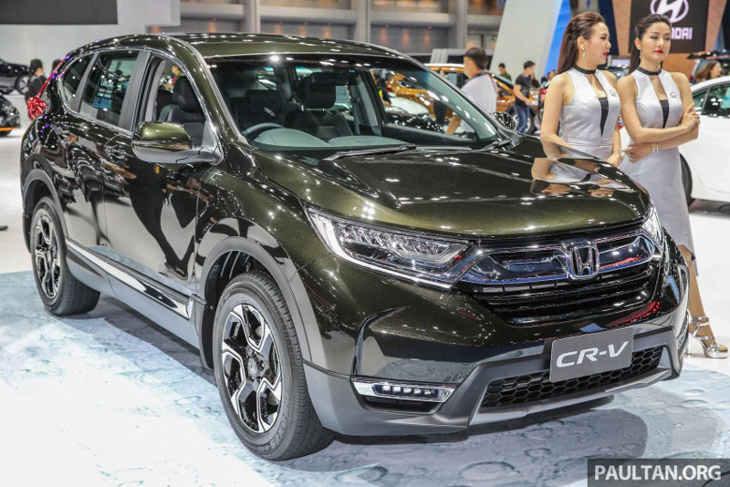 Honda CR-V 7 chỗ được bán ra tại Indonesia có 2 phiên bản.